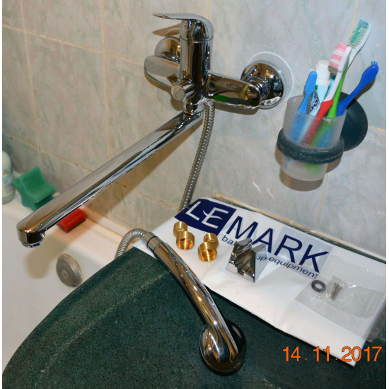 Смеситель для ванны LEMARK Plus Advance LM1251C хром
