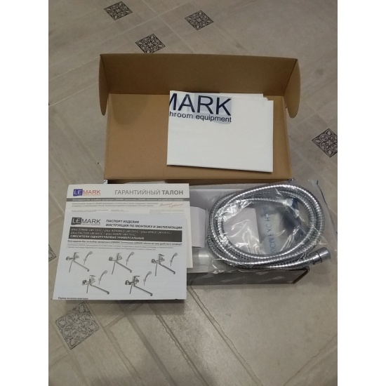 Смеситель для ванны LEMARK Plus Strike LM1151C хром