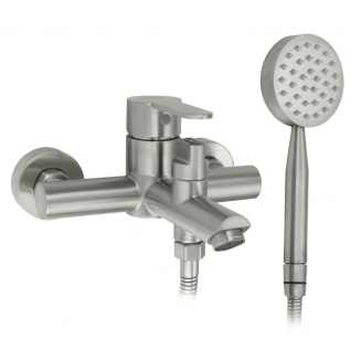 Смеситель для ванны MAGNUS М9194 из нержавеющей стали, сатин