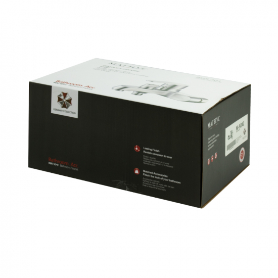 Смеситель для ванны MAGNUS М9242 из нержавеющей стали, сатин