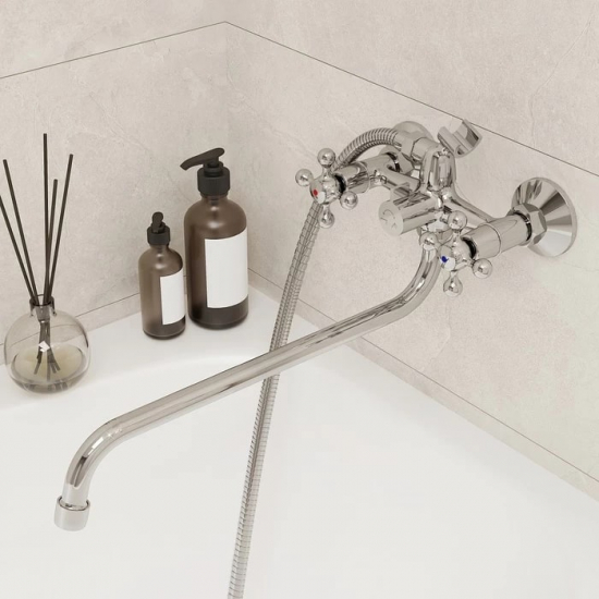 Смеситель для ванны MILARDO Duplex DUPSB02M10 хром