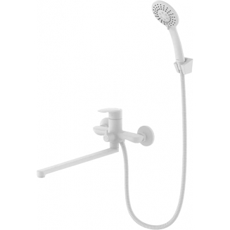 Смеситель для ванны MILARDO Rora RORWT00M10 белый