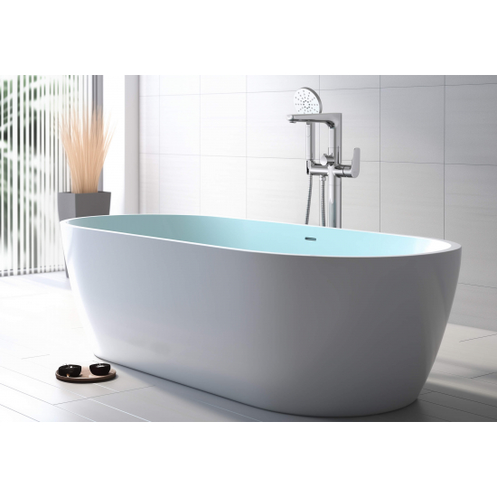 Смеситель для ванны напольный AQUATEK Бетта AQ1145CR С ВНУТРЕННЕЙ ЧАСТЬЮ, хром