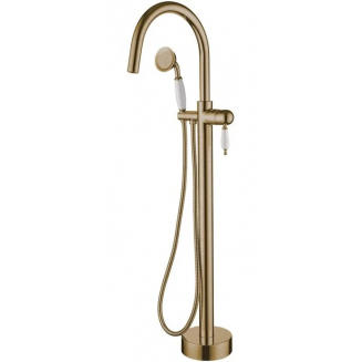 Смеситель для ванны напольный BOHEME Medici 309 бронза