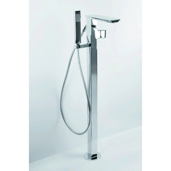 Смеситель для ванны напольный BRAVAT Phillis F656101C-B3-ENG хром