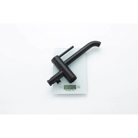 Смеситель для ванны напольный GAPPO G06-6 G3006-6 чёрный