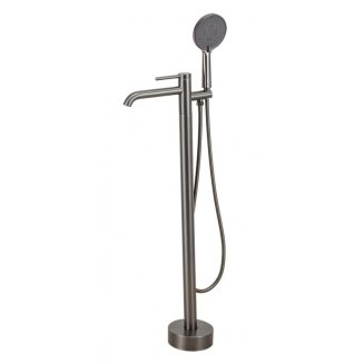 Смеситель для ванны напольный GAPPO G06-9 G3006-9 оружейная сталь