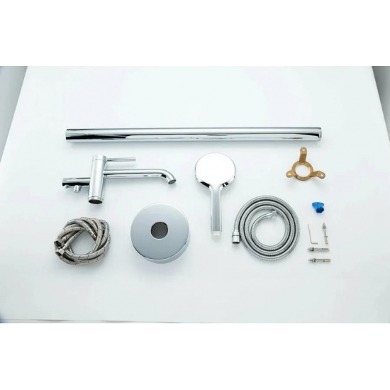 Смеситель для ванны напольный GAPPO G06 G3006 хром