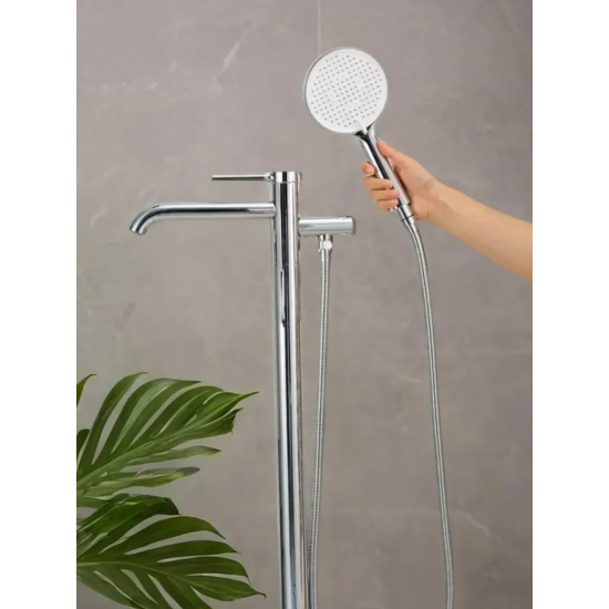 Смеситель для ванны напольный GAPPO G06 G3006 хром