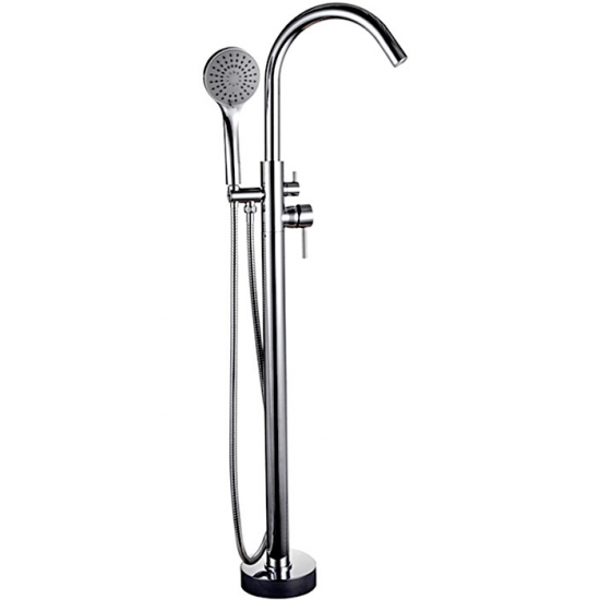 Смеситель для ванны напольный GAPPO G99-20 G3098 хром