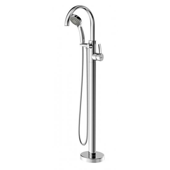 Смеситель для ванны напольный LEMARK Atlantiss LM3244C хром