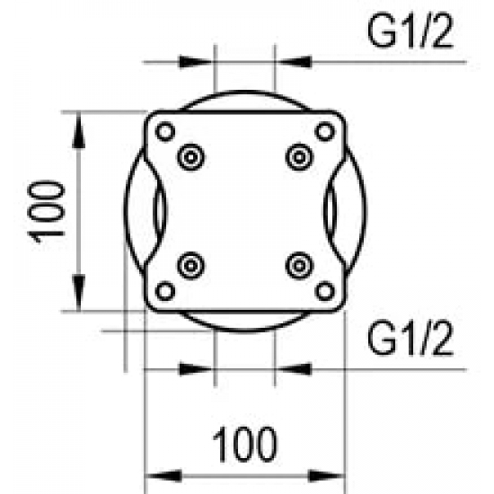 Смеситель для ванны напольный RAVAK Espirit ES 080.00CR С ВНУТРЕННЕЙ ЧАСТЬЮ, хром