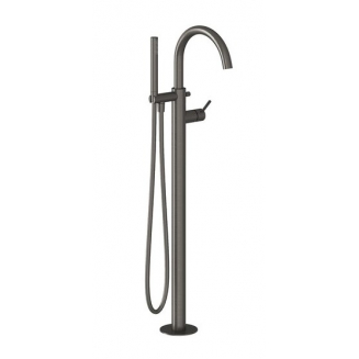 Смеситель для ванны напольный RAVAK Espirit ES 080.20GB С ВНУТРЕННЕЙ ЧАСТЬЮ, брашированный графит