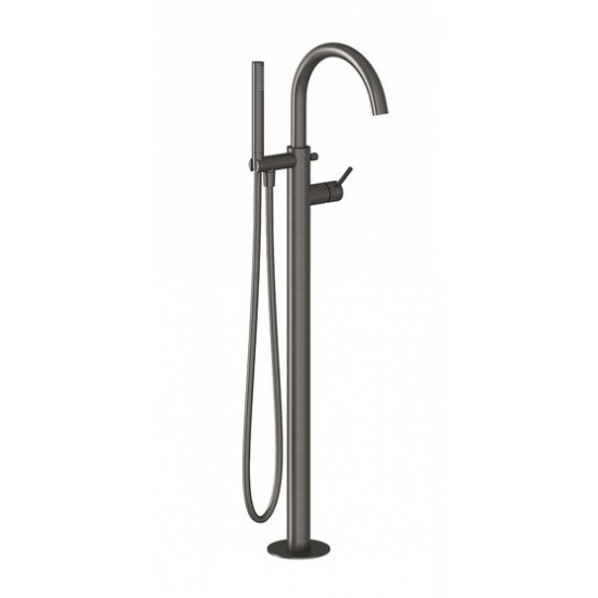 Смеситель для ванны напольный RAVAK Espirit ES 080.20GB С ВНУТРЕННЕЙ ЧАСТЬЮ, брашированный графит