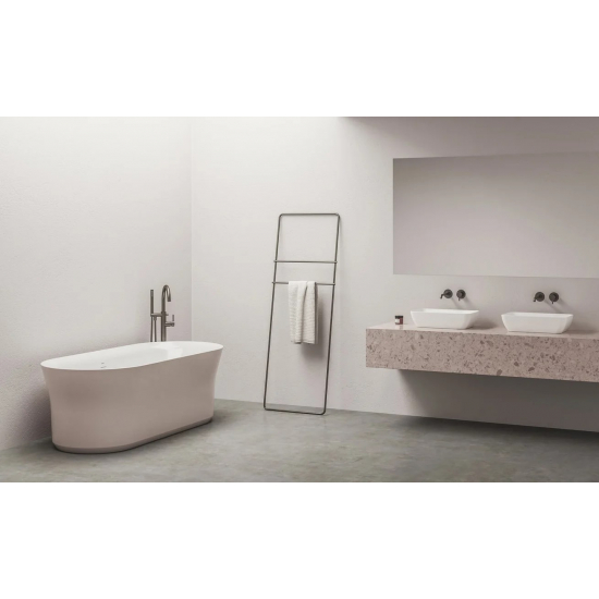 Смеситель для ванны напольный RAVAK Espirit ES 080.20GB С ВНУТРЕННЕЙ ЧАСТЬЮ, брашированный графит