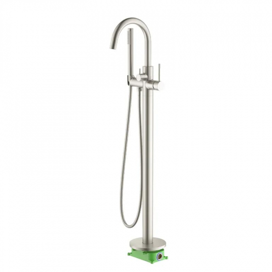 Смеситель для ванны напольный TIMO Saona 2310/13Y-CR С ВНУТРЕННЕЙ ЧАСТЬЮ, никель