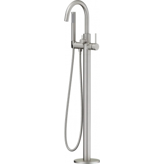 Смеситель для ванны напольный TIMO Saona 2310/18Y-CR С ВНУТРЕННЕЙ ЧАСТЬЮ, чёрное золото