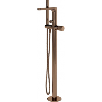 Смеситель для ванны напольный WASSERKRAFT Paar 8821 С ВНУТРЕННЕЙ ЧАСТЬЮ, розовое золото PVD