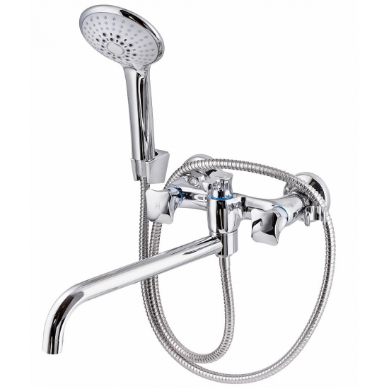 Смеситель для ванны ПРОФСАН Квадро ПСМ-192-38 хром