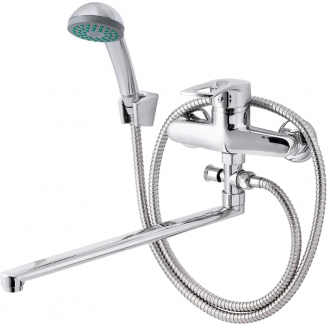 Смеситель для ванны ПРОФСАН Плюс ПСМ-521-К017 хром