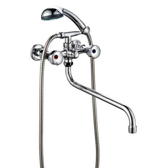 Смеситель для ванны ПРОФСАН Стандарт-А ПСМ-156-К04 хром