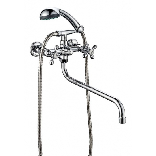 Смеситель для ванны ПРОФСАН Стандарт-А ПСМ-157-К89 хром