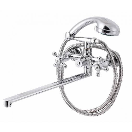 Смеситель для ванны ПРОФСАН Стандарт-А ПСМ-159-К89 хром