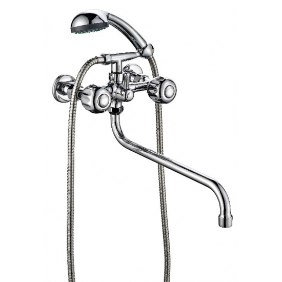 Смеситель для ванны ПРОФСАН Стандарт-А ПСМ-165-К30 хром