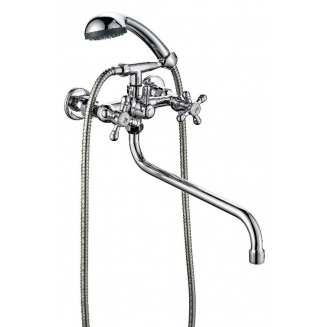 Смеситель для ванны ПРОФСАН Стандарт-А ПСМ-165-К89 хром