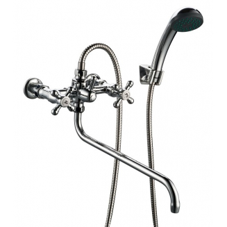 Смеситель для ванны ПРОФСАН Стандарт-Б ПСМ-150-К89 хром