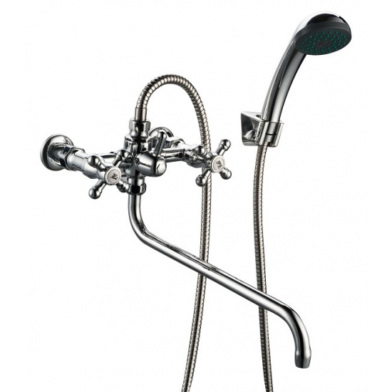 Смеситель для ванны ПРОФСАН Стандарт-Б ПСМ-150-К89 хром