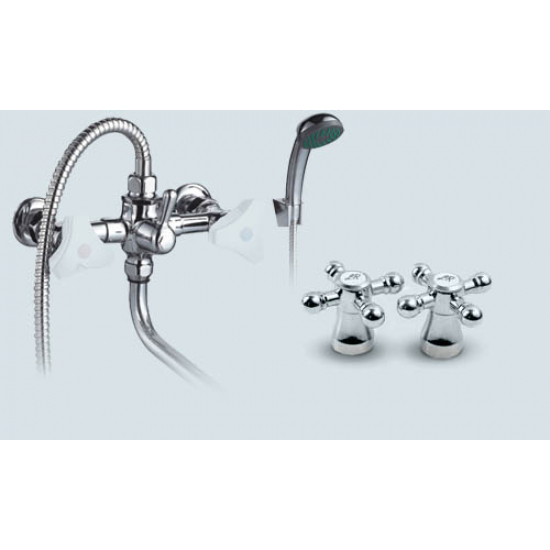 Смеситель для ванны ПРОФСАН Стандарт-Б ПСМ-150-К89 хром