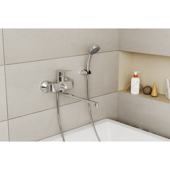 Смеситель для ванны RUSH Balearic BA3935-51 хром