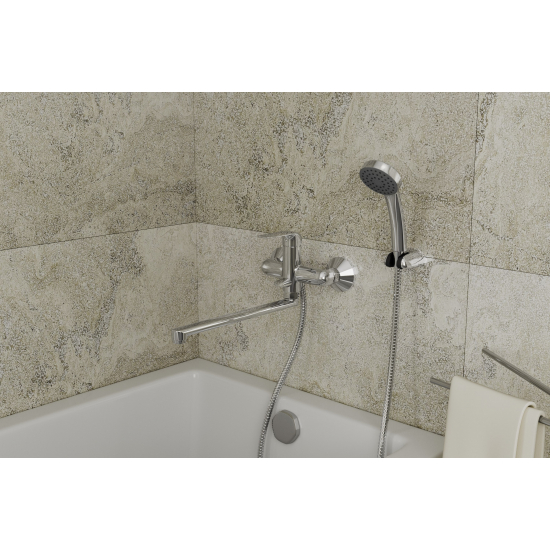 Смеситель для ванны RUSH Fiji FI1835-51 хром