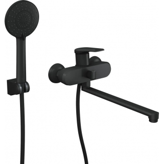 Смеситель для ванны RUSH Nevis NE1735-51Black чёрный