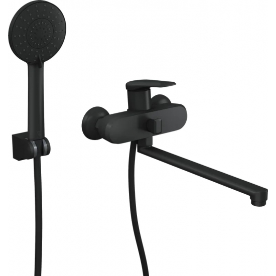 Смеситель для ванны RUSH Nevis NE1735-51Black чёрный