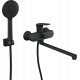 Смеситель для ванны RUSH Nevis NE1735-51Black чёрный