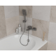 Смеситель для ванны RUSH Thira TR3635-44Grey графит
