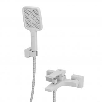 Смеситель для ванны RUSH Thira TR3635-44White матовый белый
