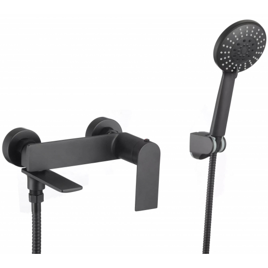 Смеситель для ванны SAVOL S-601808H чёрный