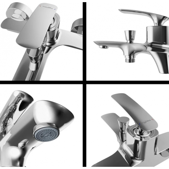 Смеситель для ванны TOKITO Fuji TOK-FUJ-1014 хром