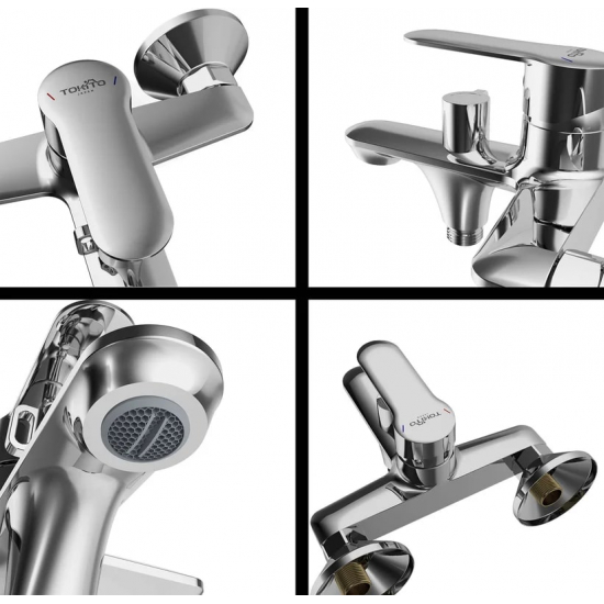 Смеситель для ванны TOKITO Kanda TOK-KAN-1014 хром