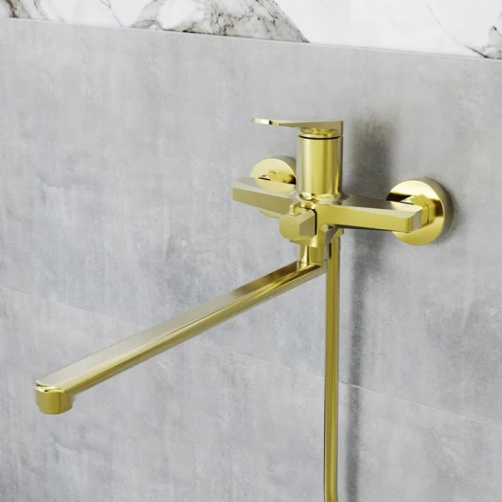 Смеситель для ванны TOKITO Kin TOK-KIN-1015 золотой