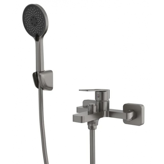 Смеситель для ванны TOKITO Kobe TOK-KOB-1014 воронённая сталь