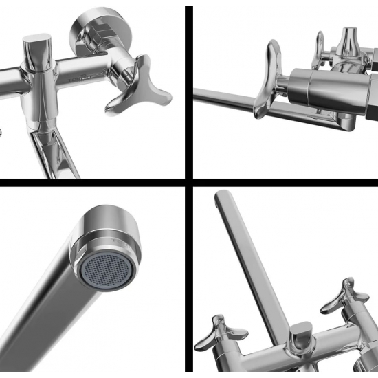 Смеситель для ванны TOKITO Mia TOK-MIA-1015 хром