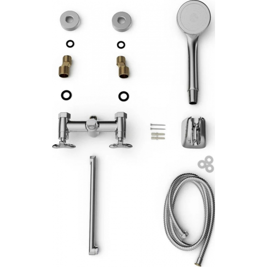 Смеситель для ванны TOKITO Mia TOK-MIA-1015 хром