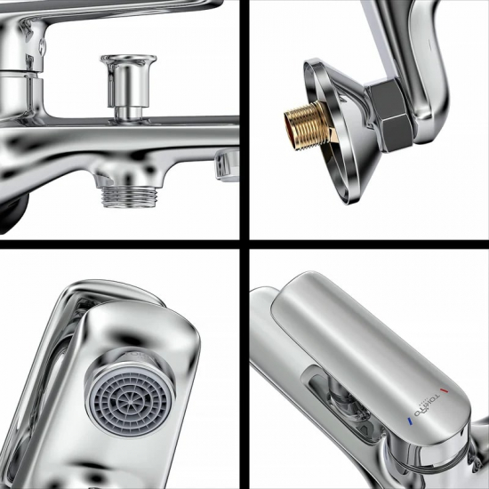 Смеситель для ванны TOKITO Misawa TOK-MIS-1014 хром