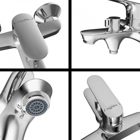 Смеситель для ванны TOKITO Takase TOK-TAK-1014 хром