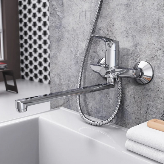 Смеситель для ванны TOKITO Takase TOK-TAK-1015 хром