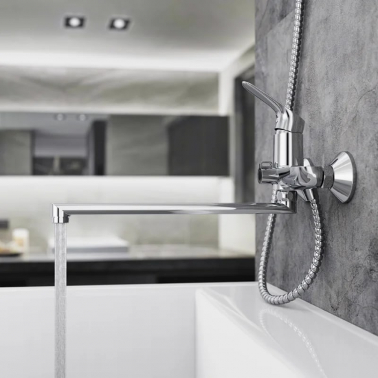 Смеситель для ванны TOKITO Takase TOK-TAK-1015 хром